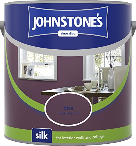 Johnstone's 304103 2.5 Litre Silk Emulsion Paint - Diva