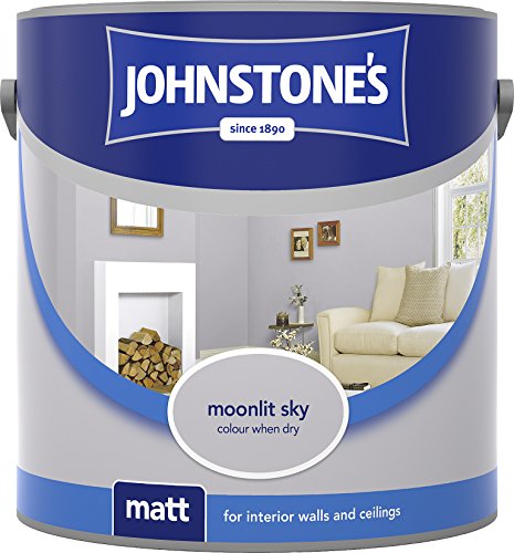 Johnstone's 305977 2.5 Litre Matt Emulsion Paint - Moonlit Sky