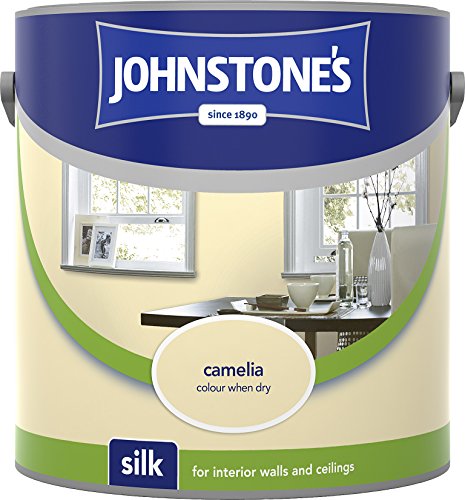 Johnstone's 307065 2.5 Litre Silk Emulsion Paint - Camellia