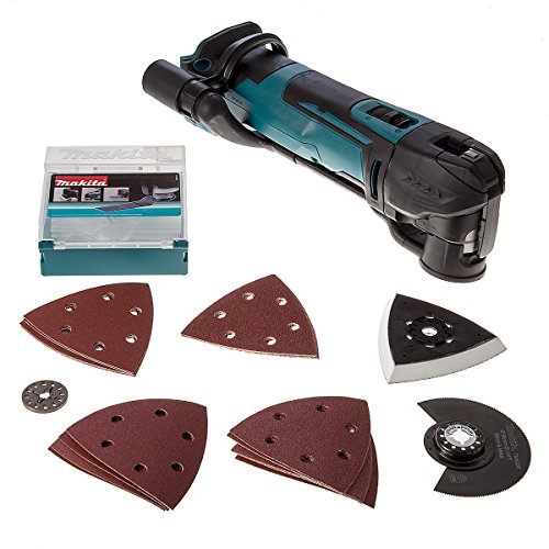 Makita Dtm51zjx7 18 V Multi-tool Cordless With Accessories In Makpac Case