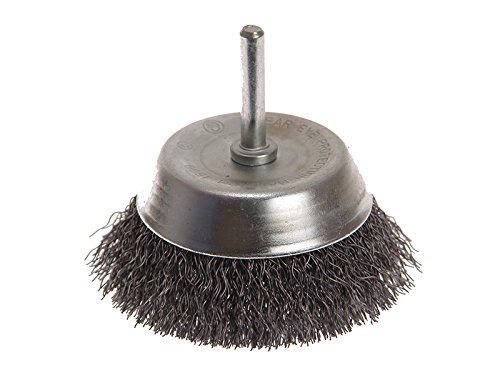 Faithfull Wire Cup Brush 75mm x 6mm Shank 0.30mm