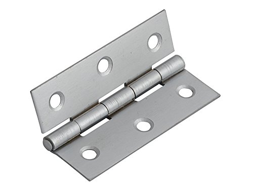 Forge 75mm Butt Hinge With Satin Chrome Finish (pack Of 2)