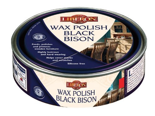 Liberon Wax Polish Black Bison Dark Oak 500ml