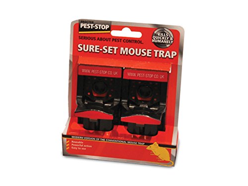 Pest-stop Sure-set Mouse Trap Twin Pack