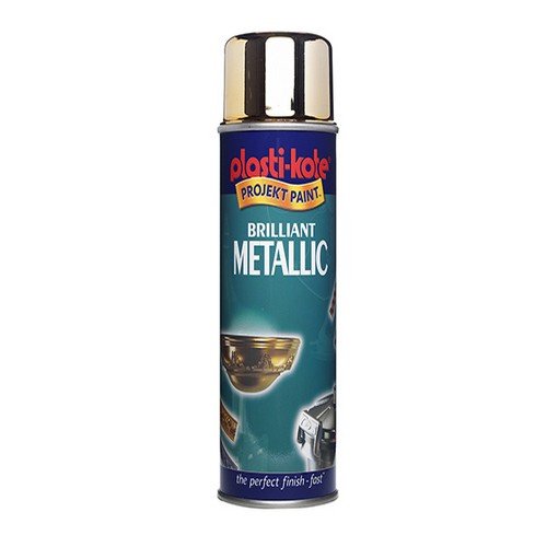 Plasti-kote Brilliant Metallic Spray Silver 400ml