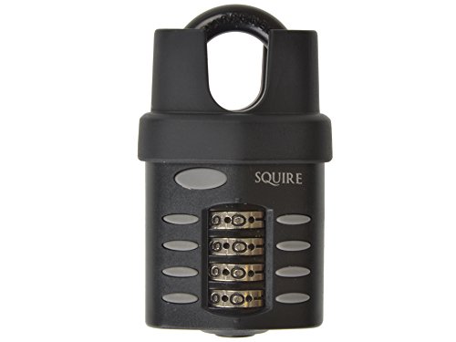 Henry Squire CP40CS Combination Padlock 4-Wheel Closed Shackle 40mm