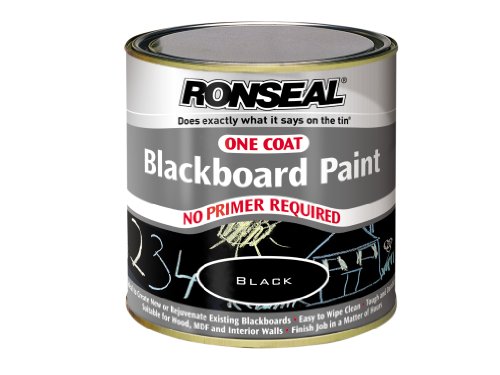 Ronseal Ocbbp250 One Coat Blackboard Paint 250ml