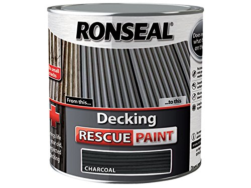 Ronseal Decking Rescue Paint Charcoal 5 Litre