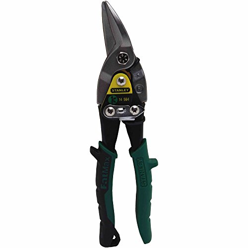 Stanley Tools Green Aviation Snip Right Cut 250mm