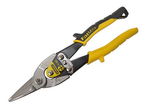 Stanley Yellow Aviation Snip Straight Cut 250mm (10in)