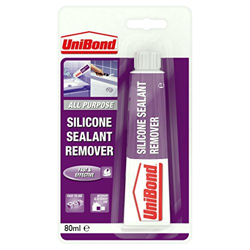 Unibond Silicone Sealant Remover / Ideal For Removing Old Or Unwated Sealant From Ceramic Tiles, Most Plastics, Glass And Painted Surfaces / 1 X 80ml Tube