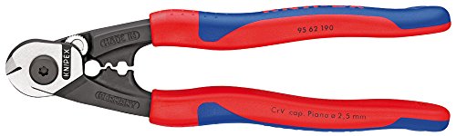 Knipex Wire Rope / Bowden Cable Cutter Multi Component Grip 190mm