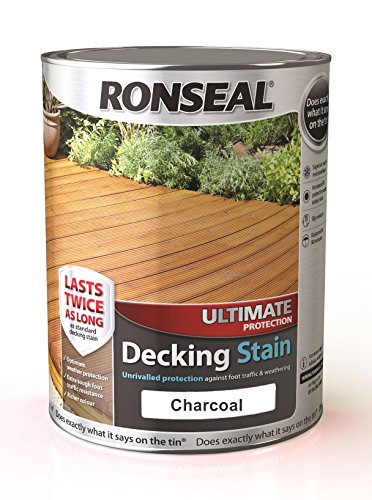 Ronseal Ultimate Protection Decking Stain - 5 Litre (5l) - Charcoal