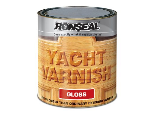 Ronseal Yvg500 500ml Exterior Yacht Varnish Gloss