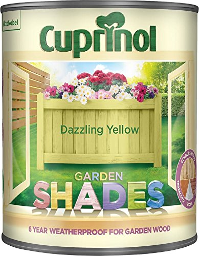 Cuprinol Garden Shades Dazzling Yellow 1 Litre