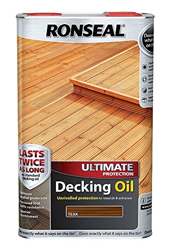 Ronseal Ultimate Protection Decking Oil Teak 2.5 Litres