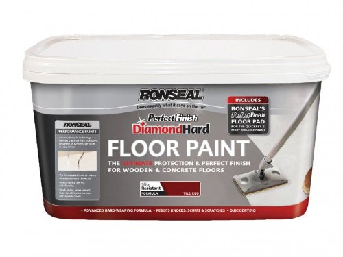 Ronseal Dhgfpsl5l Diamond Hard Garage Floor Paint Slate 5 Litre