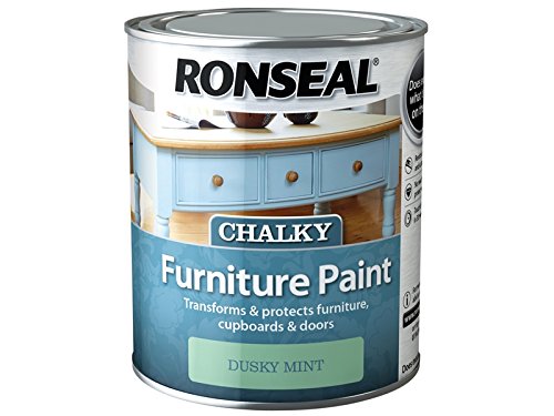 Ronseal 750ml Chalky Furniture Paint - Dusky Mint