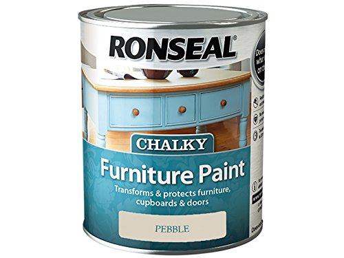 Ronseal 750ml Chalky Furniture Paint - Pebble