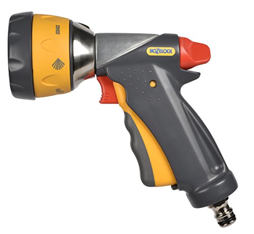 Hozelock Multi Spray Ultramax Gun, Grey/yellow, 16x10x8 Cm