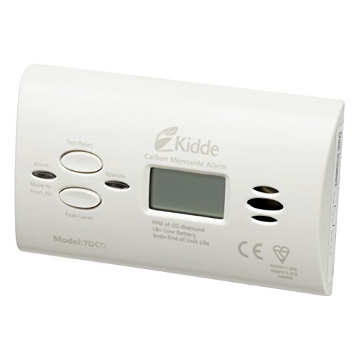Kidde 7dco Carbon Monoxide Alarm (replaceable Batteries) Digital Display 10 Year Sensor And Warranty