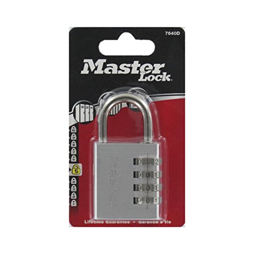 Master Lock 7640eurd 40mm Resettable Aluminium Combination Padlock