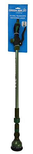Green Jem Hgx960xc 10-dial Telescopic Watering Lance, Green, 76x8x8 Cm