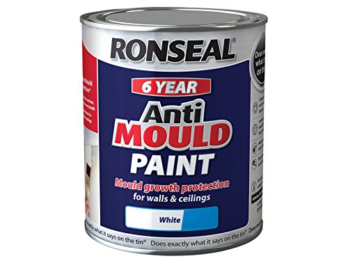 Ronseal Anti Mould Paint - White Matt - 750ml