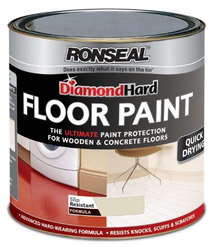 Ronseal Rsldhfpps25l Diamond Hard 2.5l Floor Paint - Pebble Stone