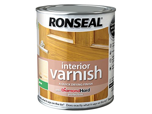 Ronseal Rslivmcl250 Quick Dry Clear Matt Interior Varnish
