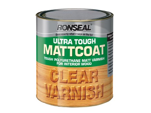 Ronseal Utvmc750 750ml Ultra Tough Internal Clear Mattcoat Varnish