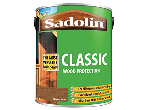 Sadolin Classic Wood Protection Burma Teak 5 Litre
