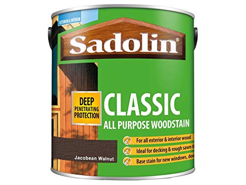 Sadolin Classic Wood Protection Jacobean Walnut 2.5 Litre