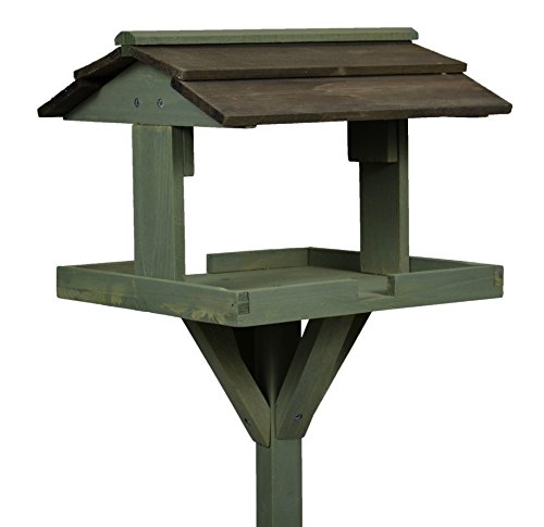 Green Jem Wooden Bird Table