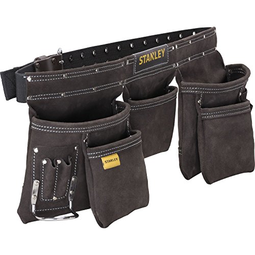 Stanley Leather Tool Apron - Black