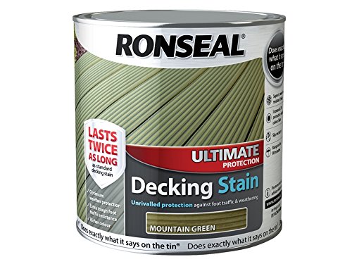 Ronseal Ultimate Protection Decking Stain Mountain Green 2.5 Litre