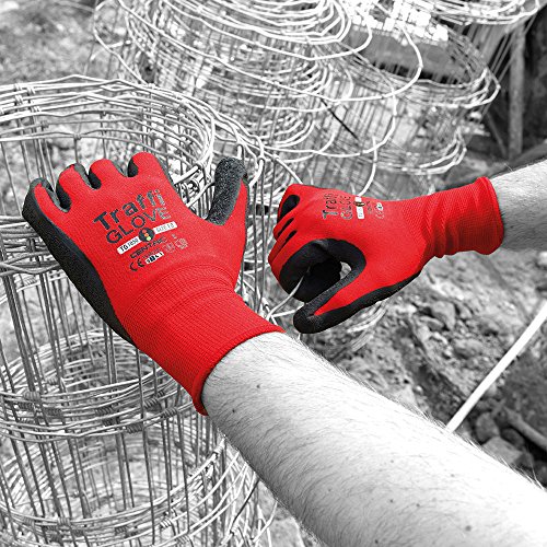 Traffiglove Tg1050 Centric 1 Cut Level 1 Red Safety Gloves Xl Size 10 (pack Of 10)