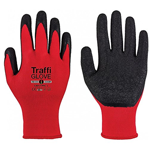 Traffiglove Tg1050 Centric 1 Cut Level 1 Red Safety Gloves Xl Size 10 (pack Of 10)