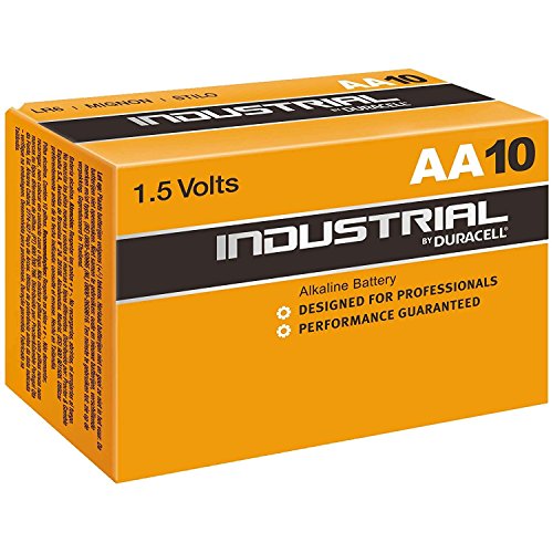 Duracell Professional Industrial Batteries Pack of 10 - AA