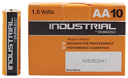 Duracell Professional Industrial Batteries Pack of 10 - AA