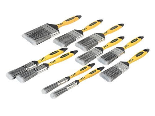 Stanley Tools Loss Free Synthetic Brush Pack 10 Piece