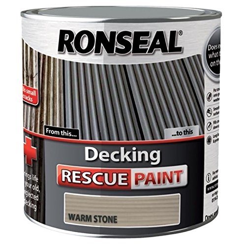 Ronseal Decking Rescue Paint Warm Stone 2.5 Litre