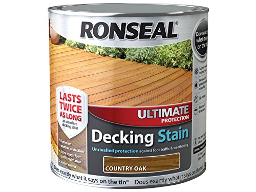 Ronseal Ultimate Protection Decking Stain - Oak - 2.5l