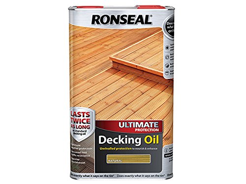 Ronseal Ultimate Protection Decking Oil Natural 5 Litre