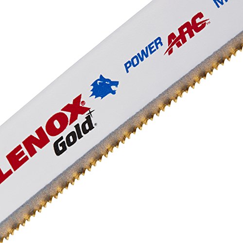 Lenox Gold® Metal Cutting Reciprocating Saw Blades 150mm 18 TPI (Pack 5)