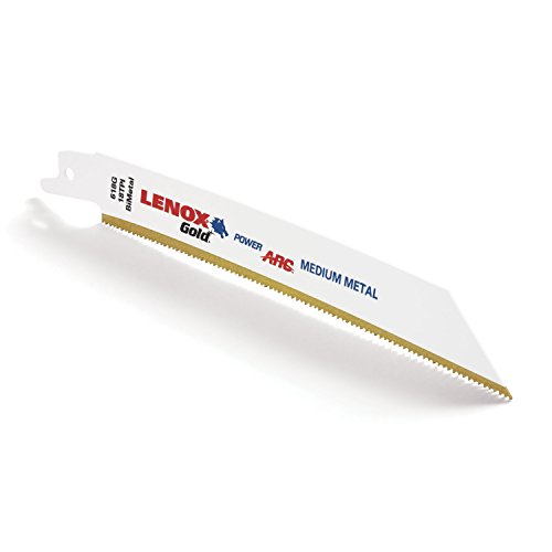 Lenox Gold® Metal Cutting Reciprocating Saw Blades 150mm 18 TPI (Pack 5)