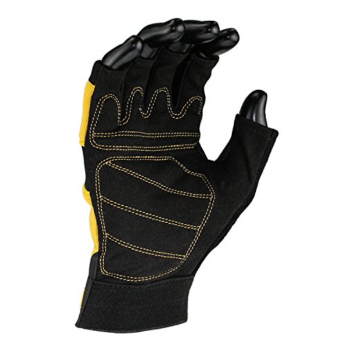 Dewalt 1/2 Synthetic Padded Leather Palm Gloves