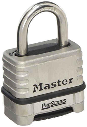 Master Lock ProSeries® Stainless Steel 4 Digit Padlock 57mm