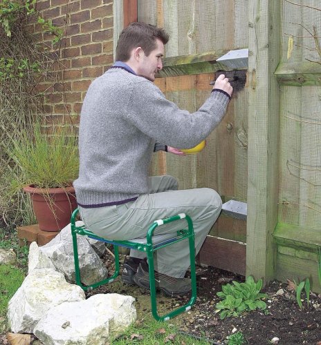 Draper Folding Metal Framed Gardening Seat Or Kneeler