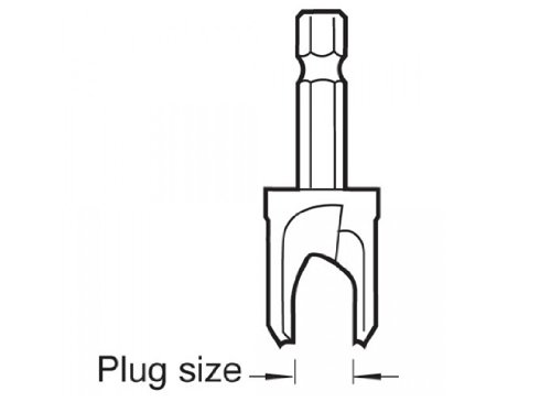 Snappy Plug Cutter 1/2in